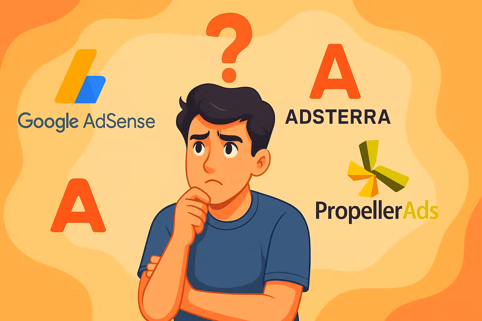 Perbedaan Adsense, Adsterra dan PropellerAds, Perbandingan Lengkap